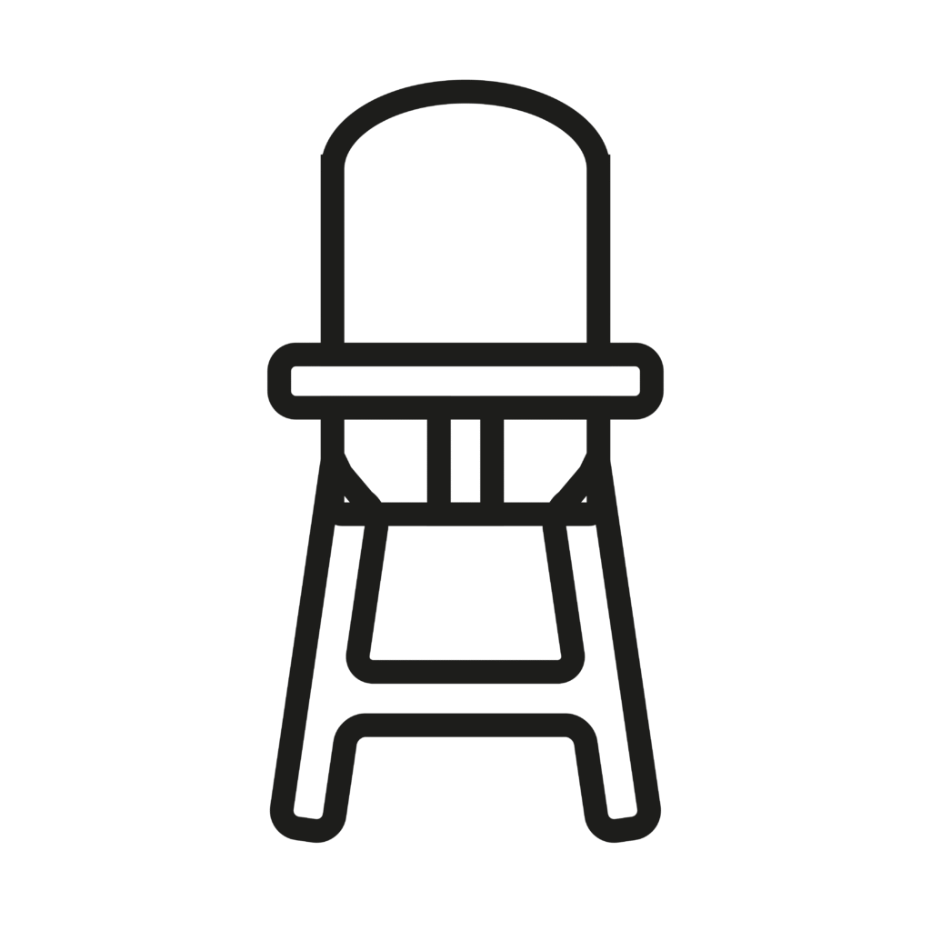 Chaise bébé - Les Jardins de Marcel