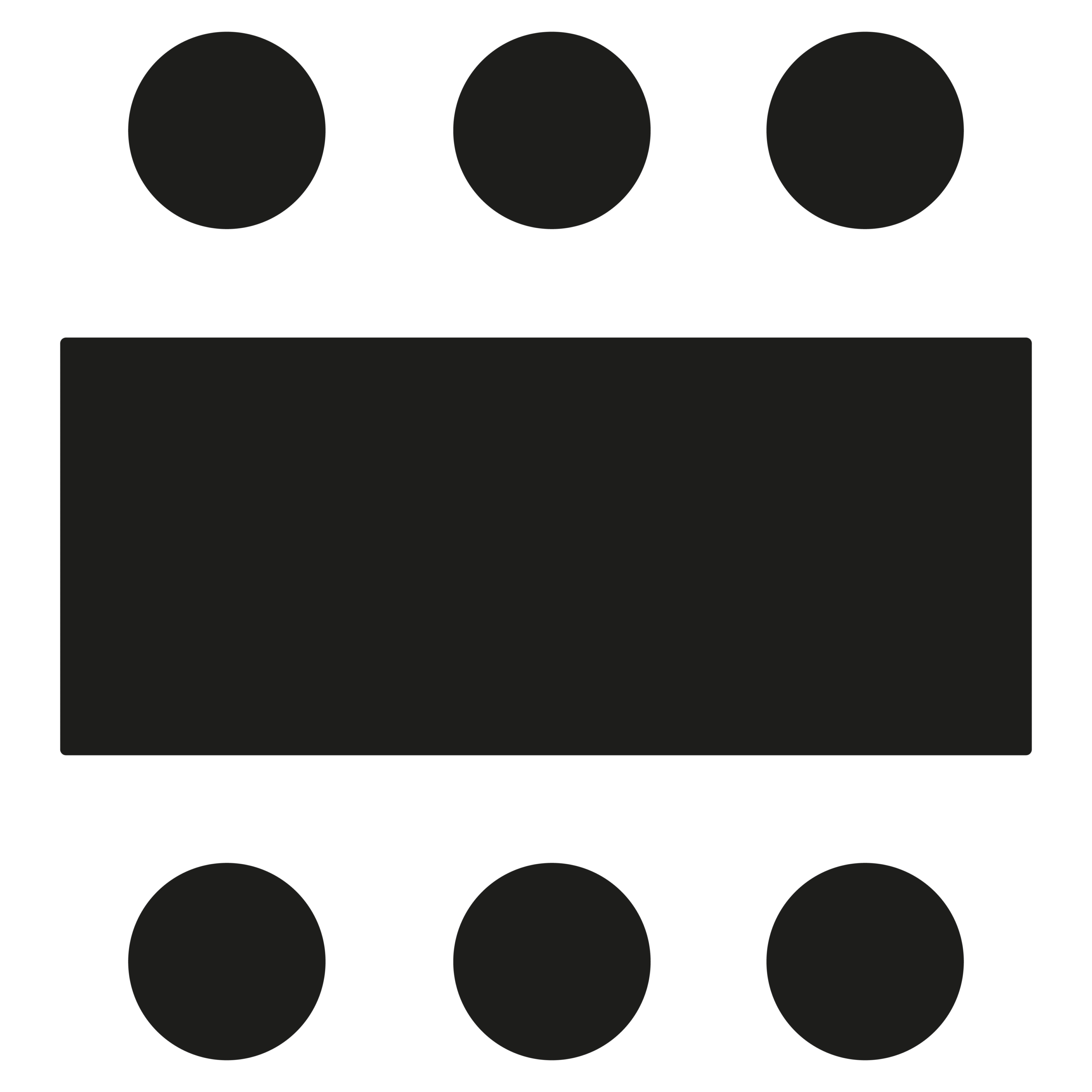 Picto - Table rectangulaire - Les Jardins de Marcel